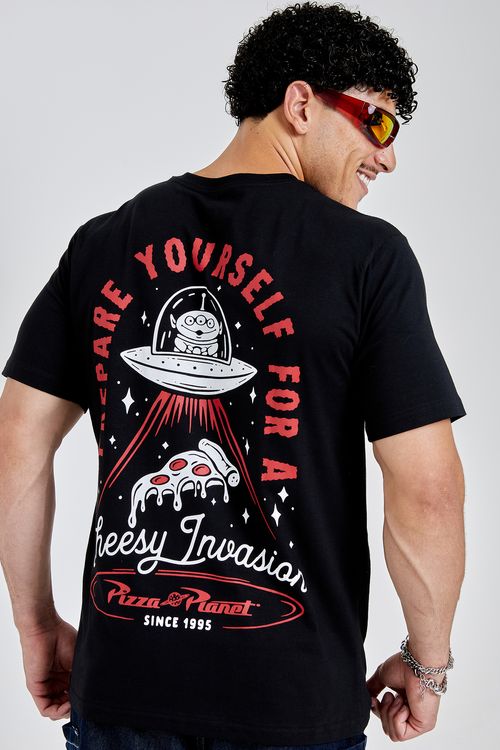 Camiseta masc mc lic toy story f/c preto preto