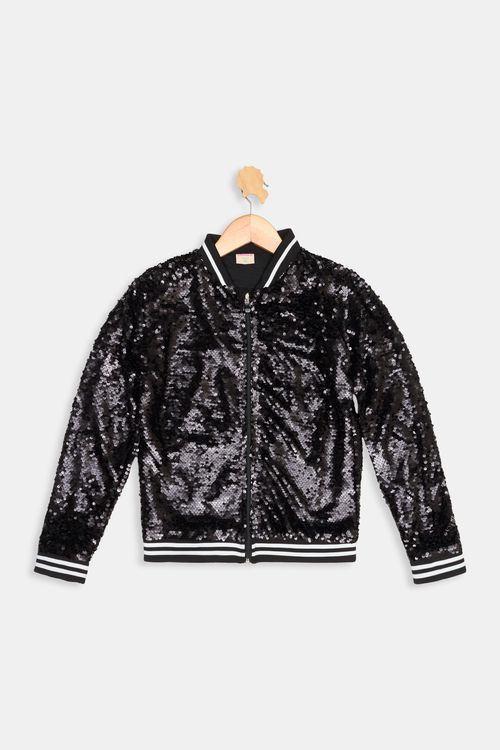 Inf 10/16 nas ivm003 jaqueta paête preto