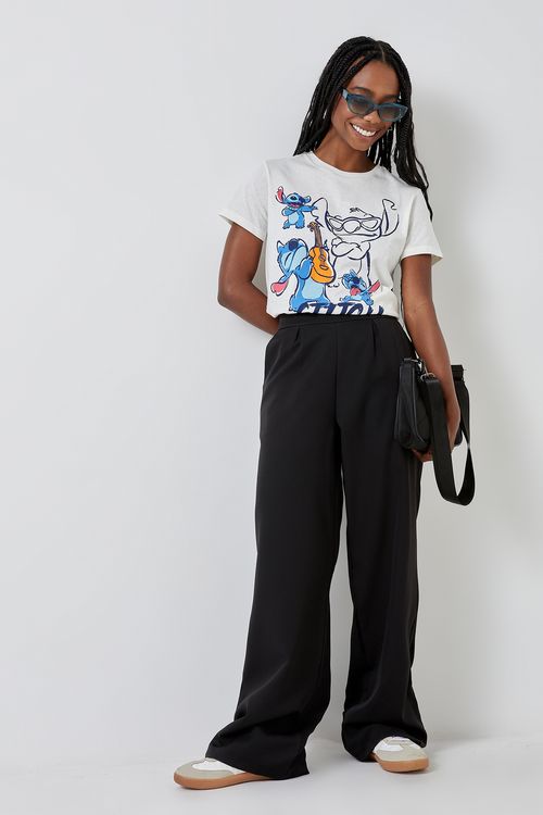 Calca fem fsh 1294 pantalona pence ffa06 preto