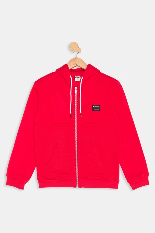 Inf 10/16 nos ijl010a moletom aberto vmh vermelho claro