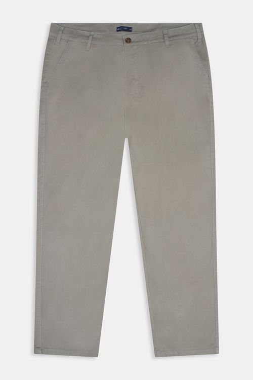 Calça Chino Masculina Caedu Sarja Verde Claro