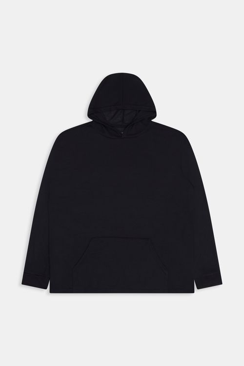 Top malha m/l masculino super capuz mpt0 preto