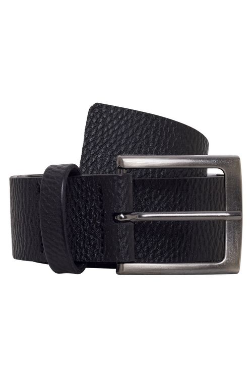 Cinto pu 40mm texturizado preto