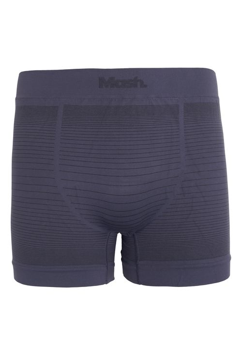 Cueca boxer micro mash - cinza - p ao gg cinza claro mescla
