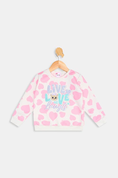 Moletom inf1/3nas off white coração ibm off white