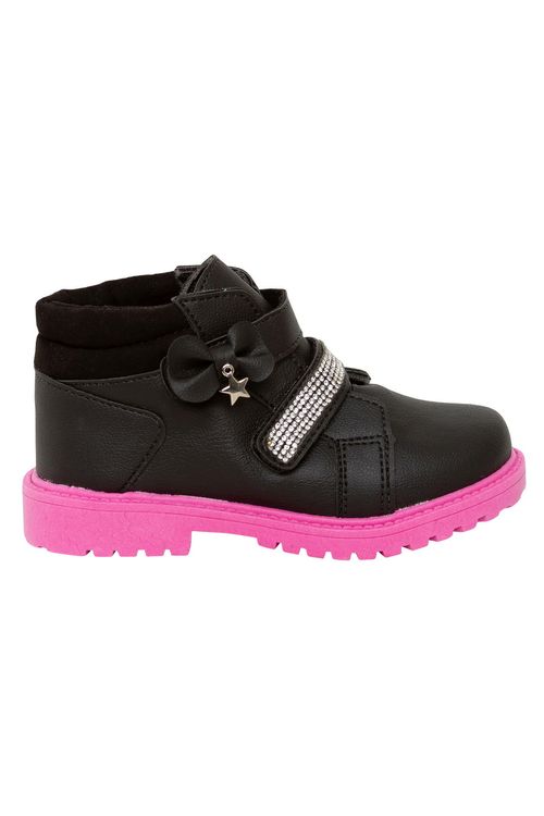 Coturno manta bb 6220-002 preto preto