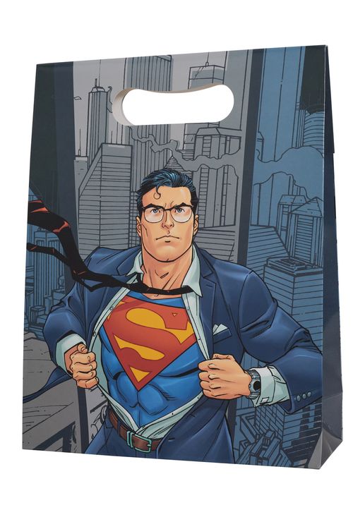 Aces bskt ake086 gift bag pqn superman estampado