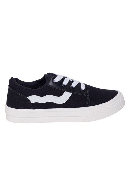 Tenis onda  kids nos i016-3 preto preto