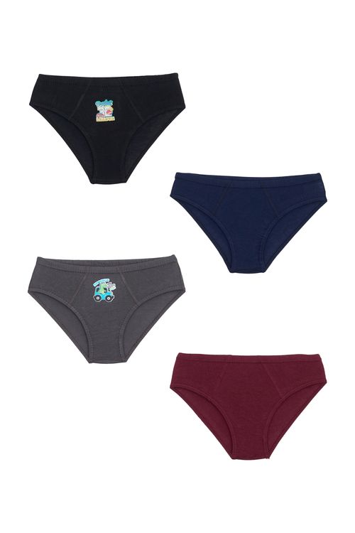 Kit 4x1 cueca 8 - space sortido