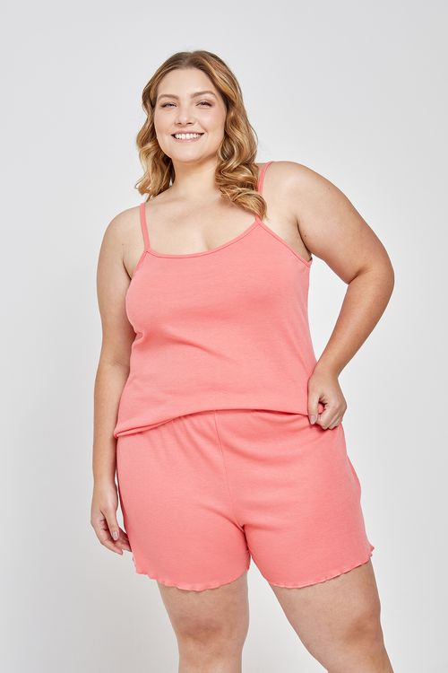 Pijama fpm ct ribana laranja laranja medio