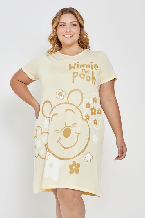 Camisola fpm ct mc pooh amarelo claro