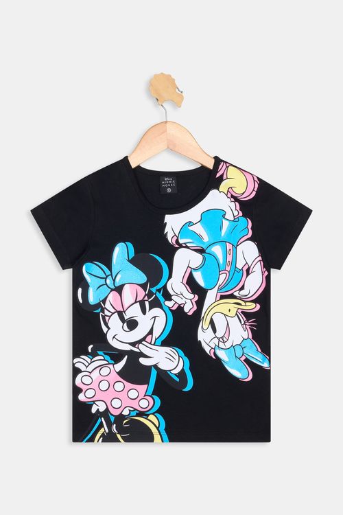 Blusa inf10/16nas minnie preto preto