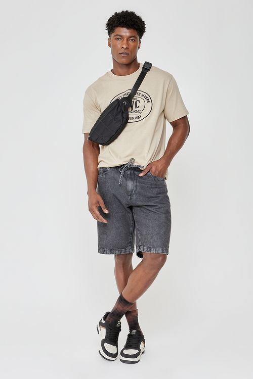 Berm masc aj 75379 cordao cos jns black jeans black