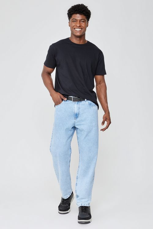 Calca masc jv street 99239 jns claro msa jeans azul claro