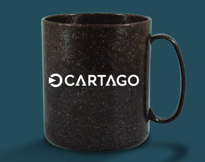 Caneca breta brinde cartago e rider preto