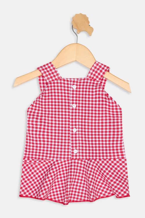 Regata inf4/8nas cotton 109416c vermelho claro