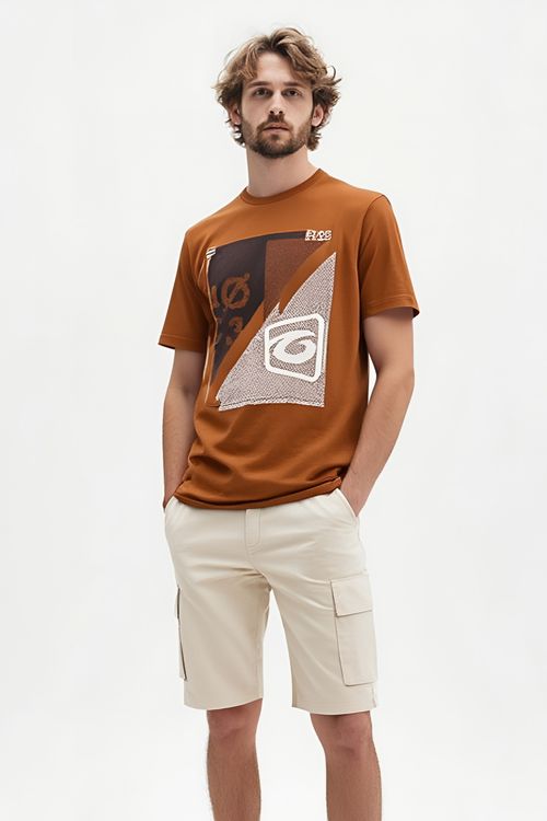 Camiseta Masculina Caedu Gangster Silk 100% Algodão Sortida