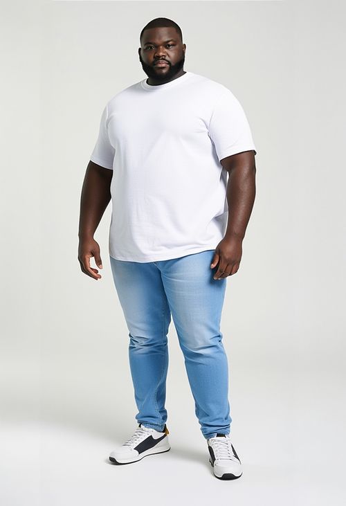 Calça Jeans Masculina Slim Caedu Azul Claro