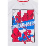 Camiseta Juvenil Spider-Man Caedu Mescla Algod o 10-16 2