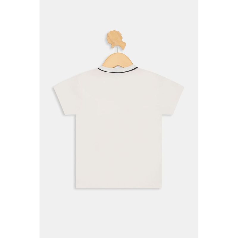 Camiseta Infantil Caedu Monstro Branca 1-3 Anos 2