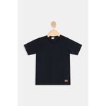 Camiseta Infantil Masculina Preta Algod o Caedu 0