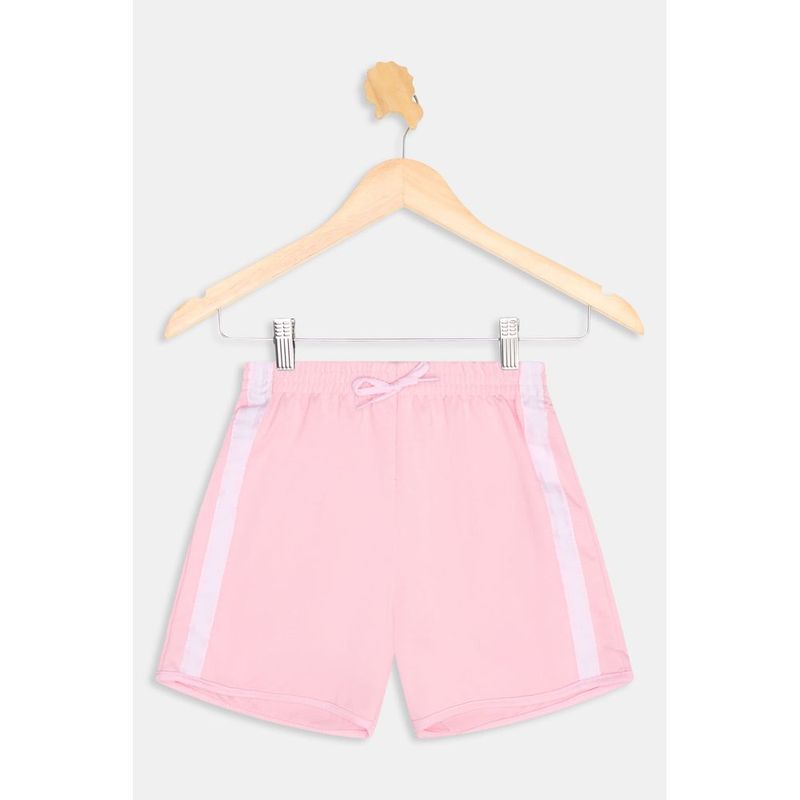Short Infantil Caedu Rosa Claro Moletom Menina 10-16 Anos 0