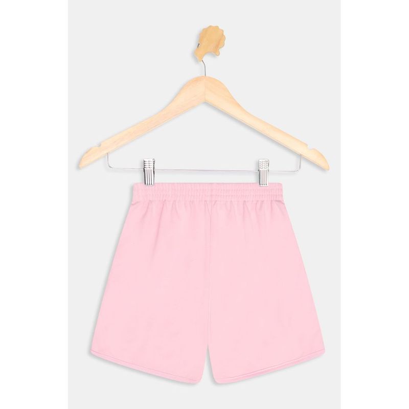 Short Infantil Caedu Rosa Claro Moletom Menina 10-16 Anos 1