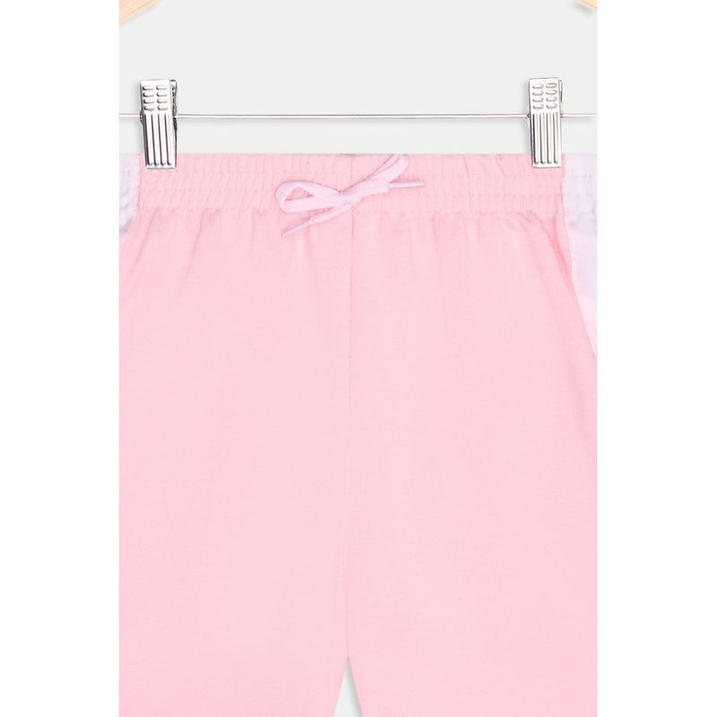 Short Infantil Caedu Rosa Claro Moletom Menina 10-16 Anos 2