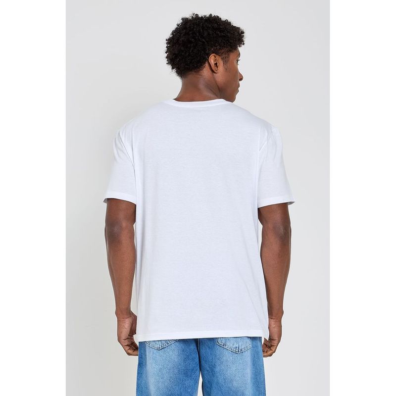 Camiseta Masculina Caedu Summer Vibes Branca Algod o 2