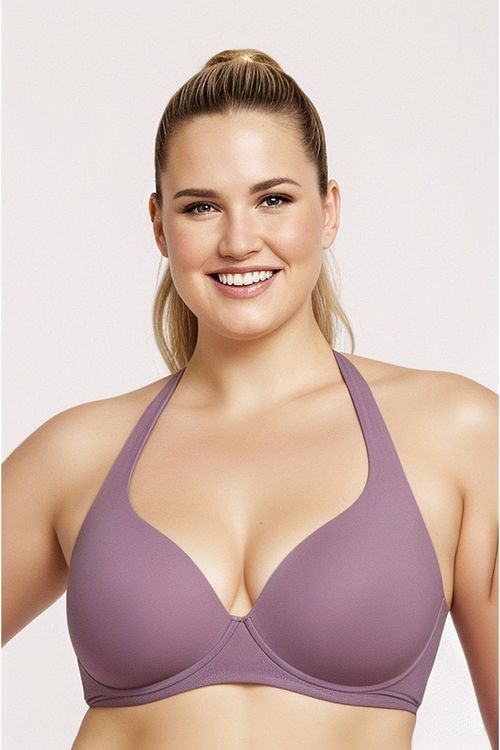 Sutiã Halter Bojo Modelador Feminino Roxo