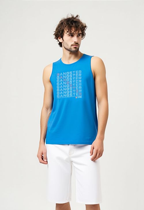 Regata Masculina Caedu Street Gangster Algodão Sortida