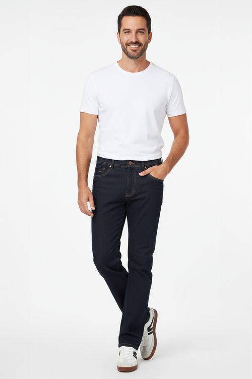 Calça Jeans Masculina Azul Escuro