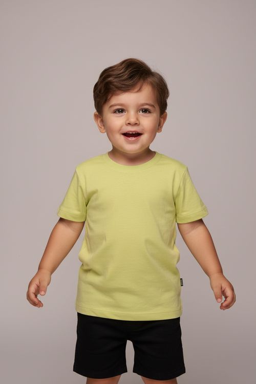 Blusa Infantil Menina Verde Lima