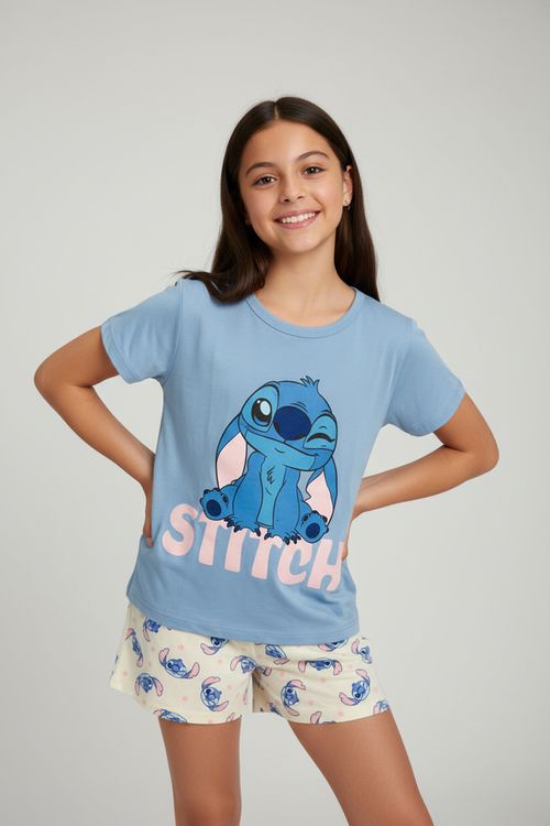 Aces inf avj006 pijama 12-16 stitch ct estampado