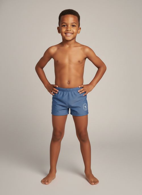 Sunga Infantil Menino Azul Marinho 12-16 anos