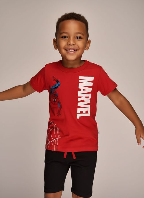 Conj lic 4/8 nos spider vermelhjo médio vermelho