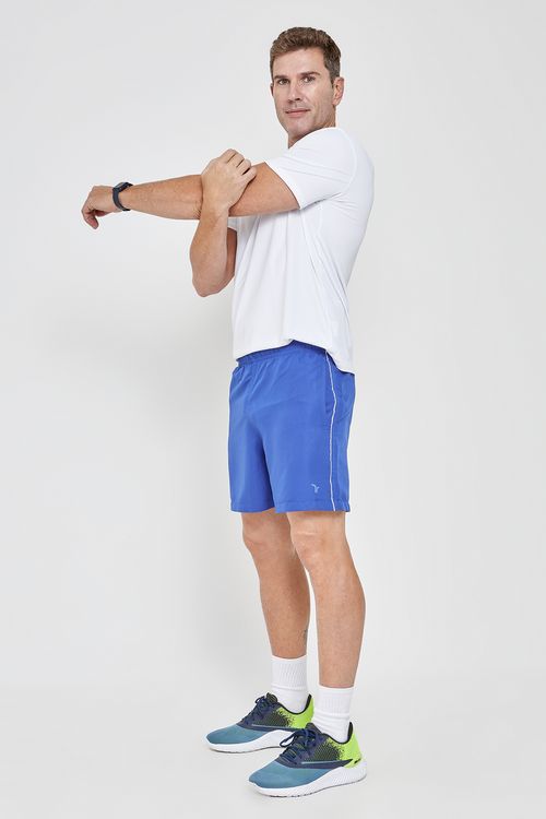 Shorts Masculino Esportivo Caedu Tactel Azul