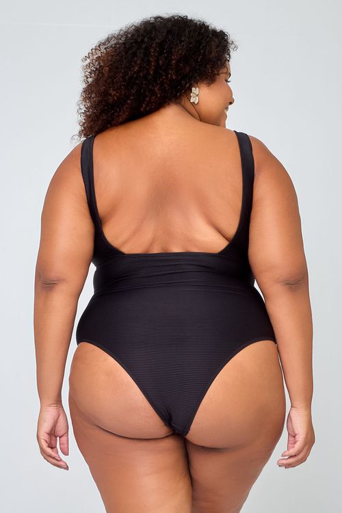 Maiô Feminino Feito Pra Mim Tropical Verde e Coral