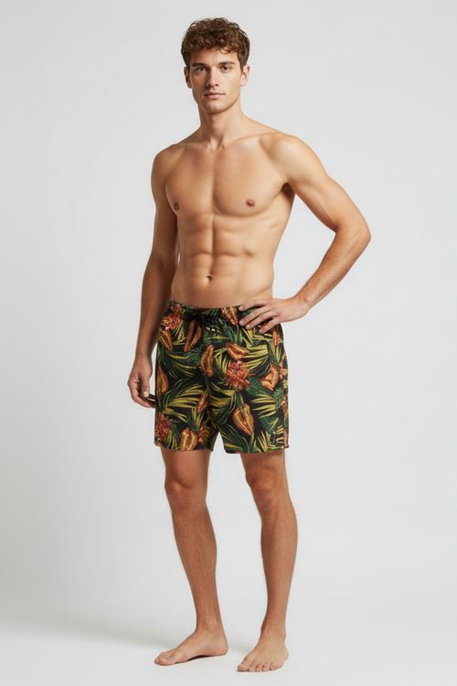 Shorts surf masc trendy est 222.v67.cb1 azul medio