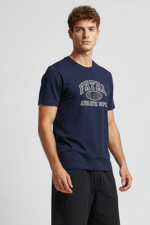 Camiseta masc street 30633 fatal marinho azul escuro