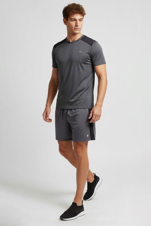 Masc prom meh009e shorts mesh rec lat mc cinza claro mescla