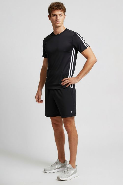 Masc prom meh009d shorts mesh rec lat pt preto