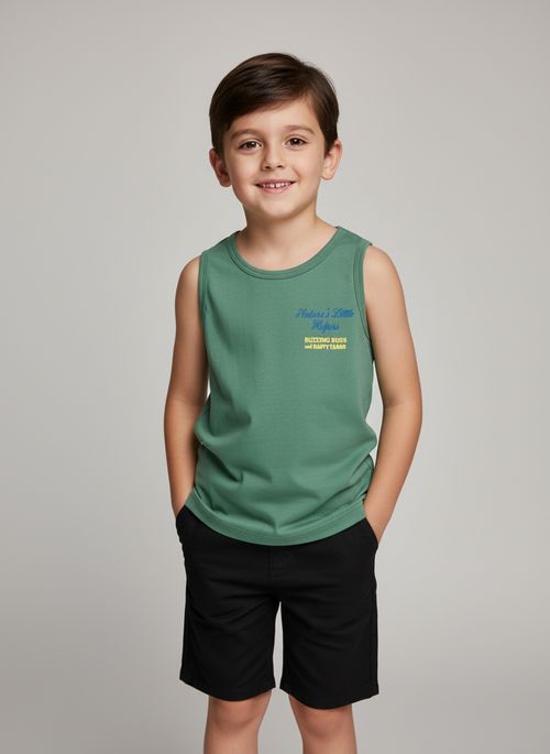 Regata Infantil Verde Claro Nature's Little Helpers