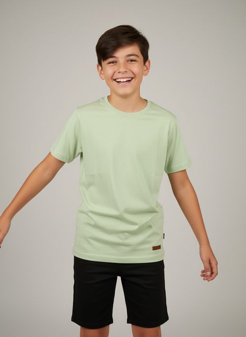 Blusa Infantil Menina Verde Claro