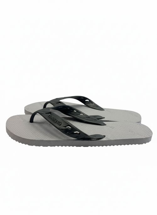 Chinelos Masculino Cinza e Preto
