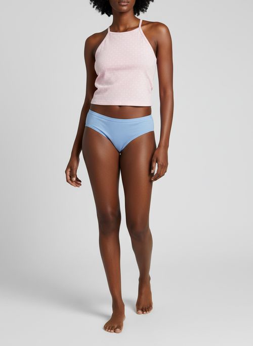 Ling bas lbc133 kit calcinha poa ros/azu estampado