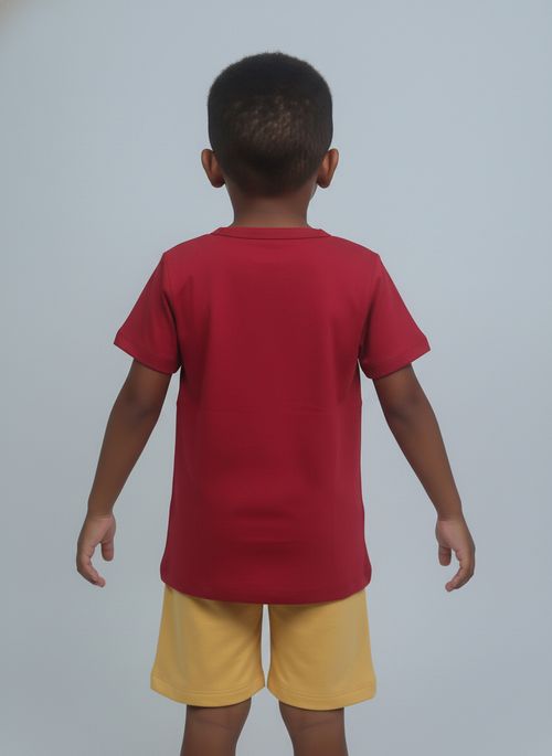 Conj interativo 4/8 nos bichinhos vermel vermelho medio