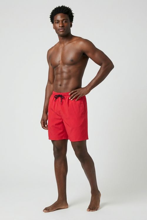 Shorts Surf Masculino Vermelho Médio