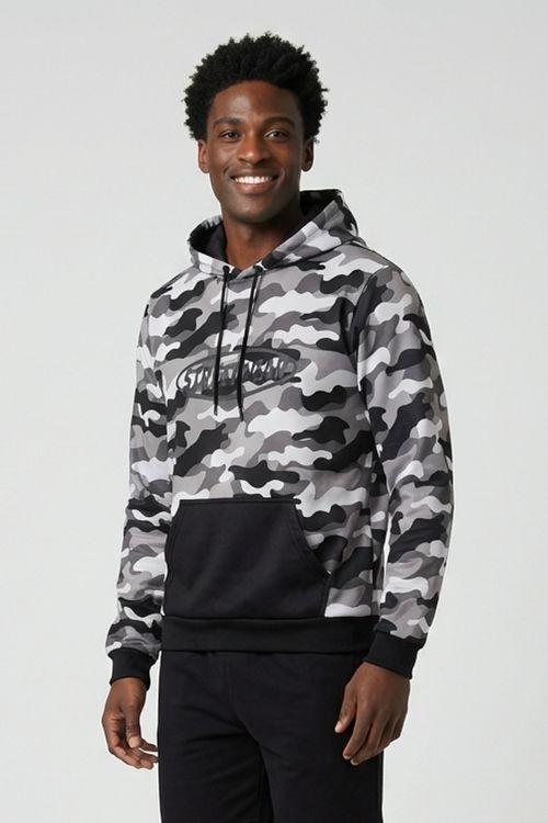 Moletom Masculino Estampado Camuflado