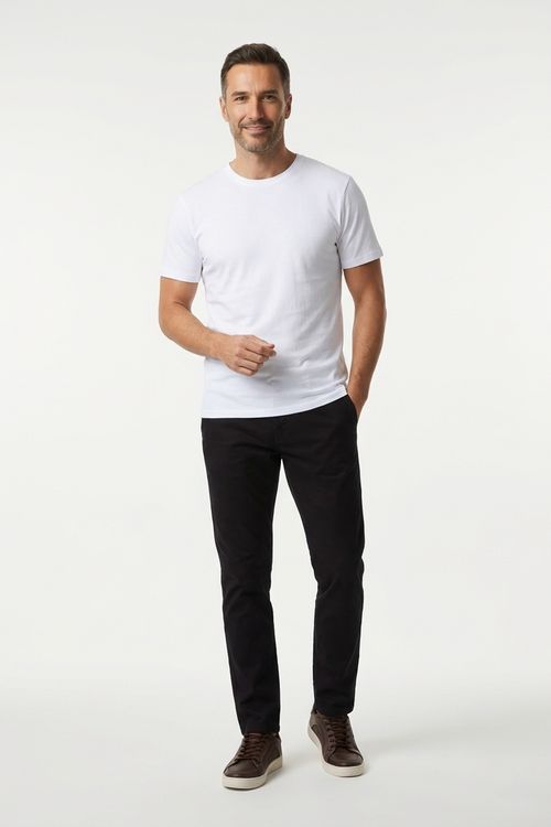 Calça Chino Masculina Preta